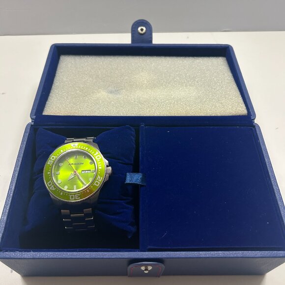 ***MENS ARAGON DIVEMASTER AUTOMATIC 45MM BRACELET WATCH*** - Picture 7 of 11